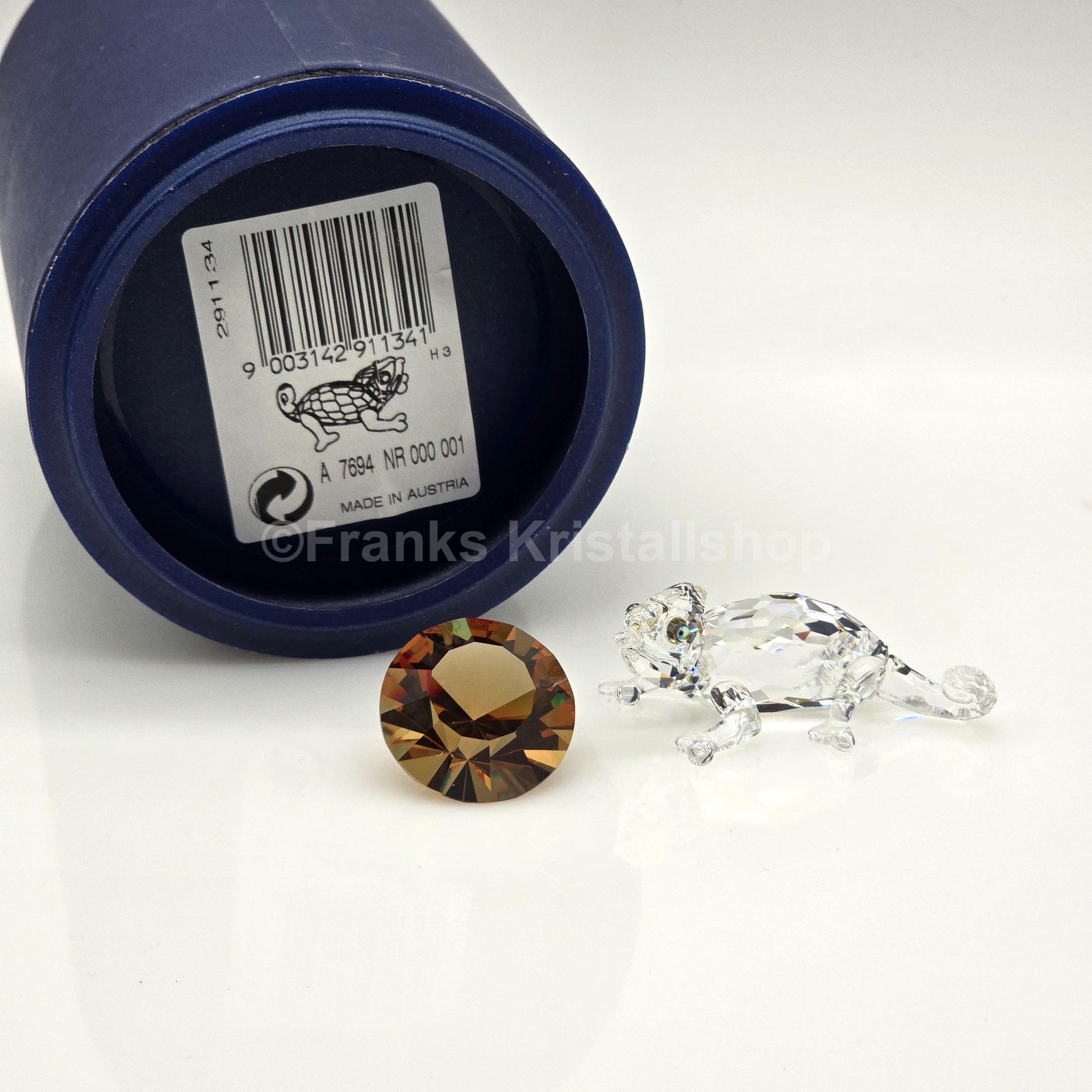 SWAROVSKI Chamäleon mit Chaton 291134
