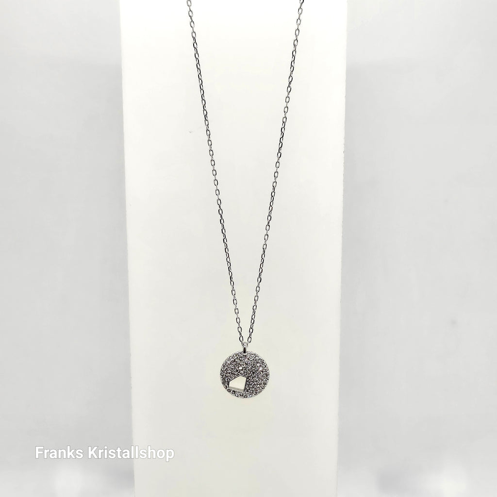 SWAROVSKI Chaton 2 in 1 Halskette Weiß, Rhodiniert 5481478