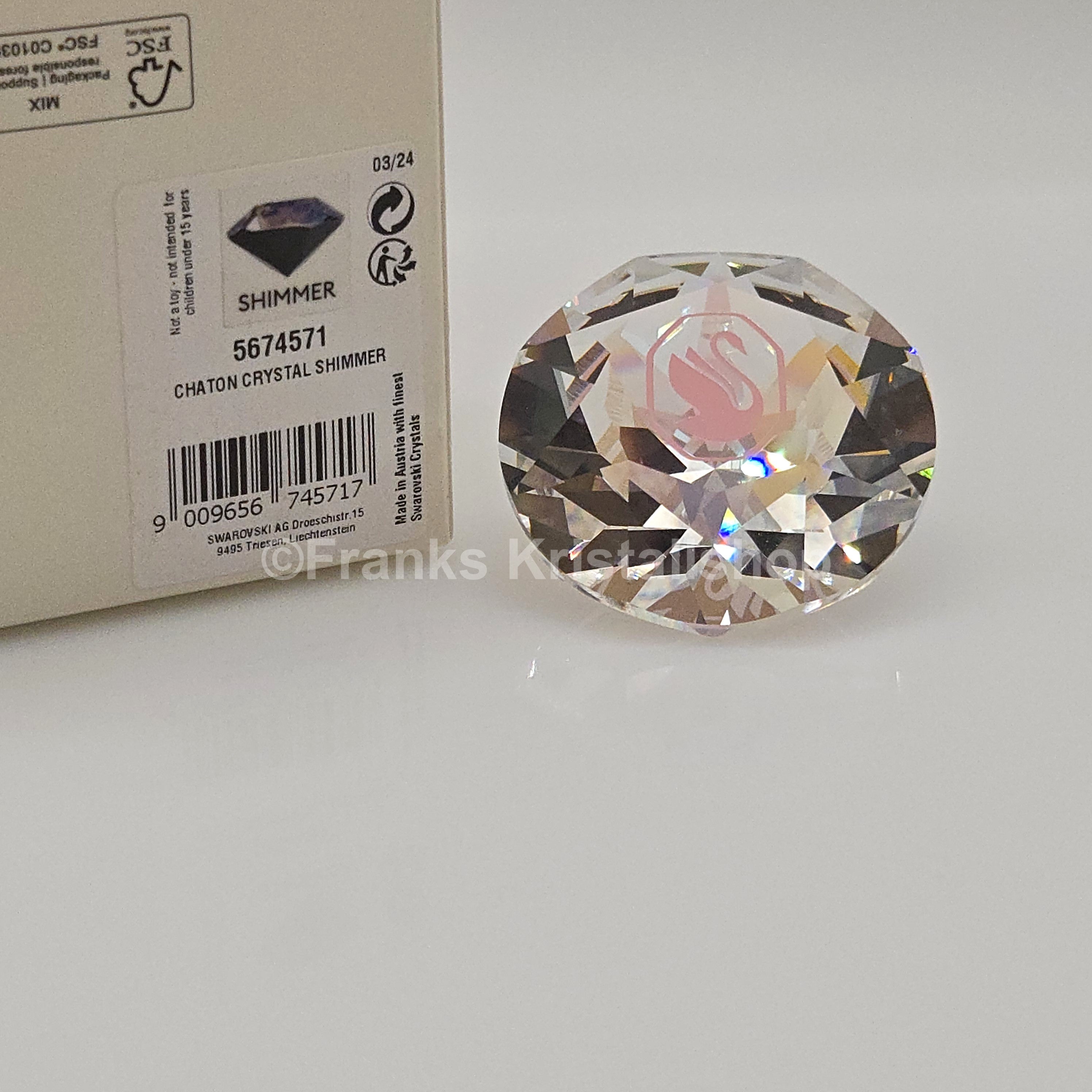SWAROVSKI Schwan Chaton Exclusive Crystal Shimmer Klar 5674571