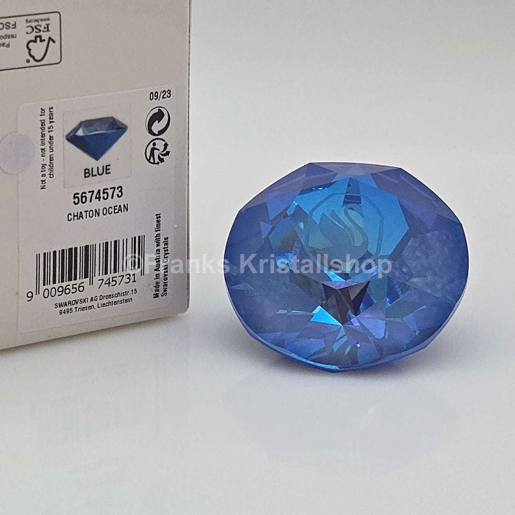 SWAROVSKI Schwan Chaton Exclusive Ocean Blue Blau 5674573