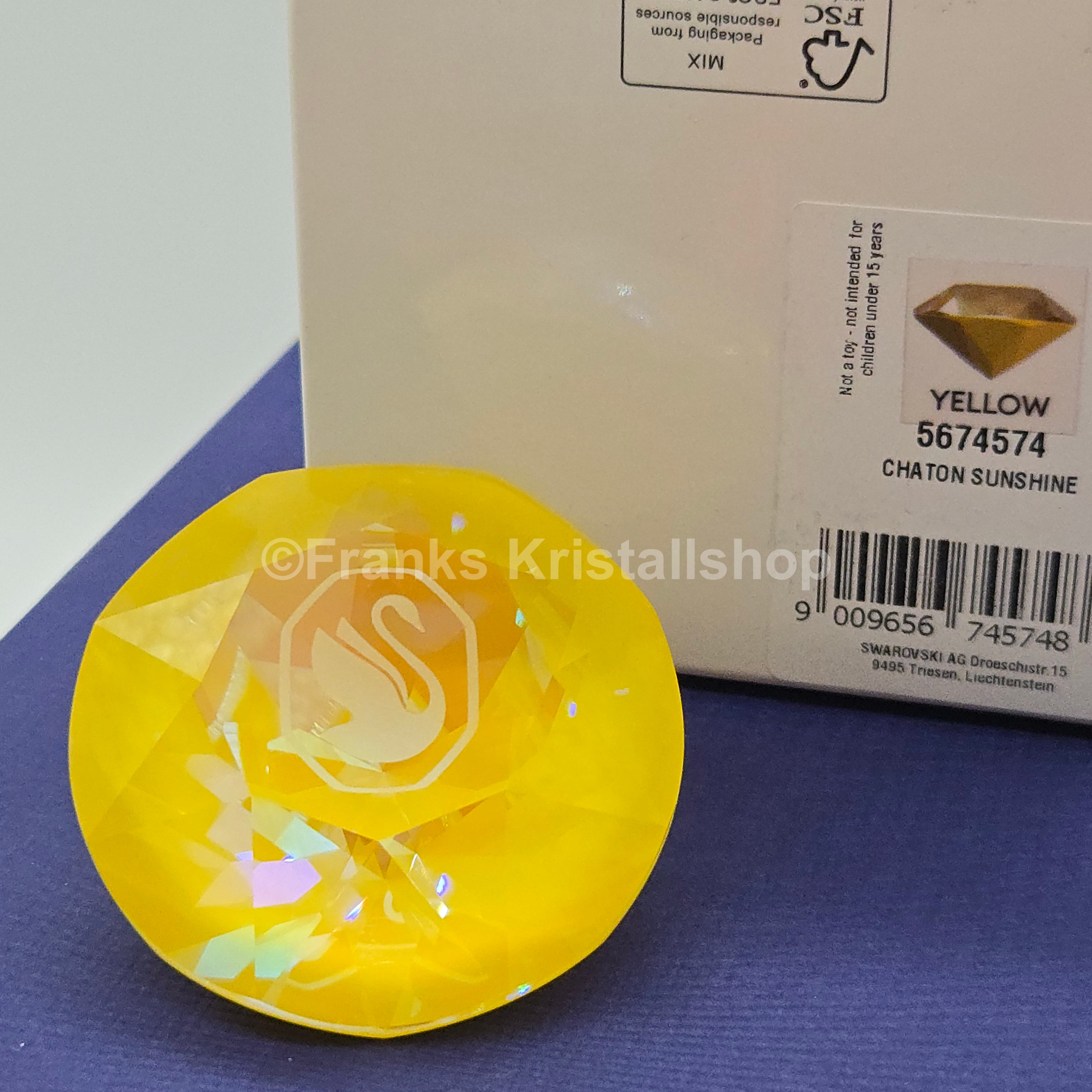 SWAROVSKI Schwan Chaton Exclusive Sunshine Yellow Gelb 5674574