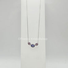 Lade das Bild in den Galerie-Viewer, SWAROVSKI Christie Halskette Rosa, Violett, Rhodiniert 5141926
