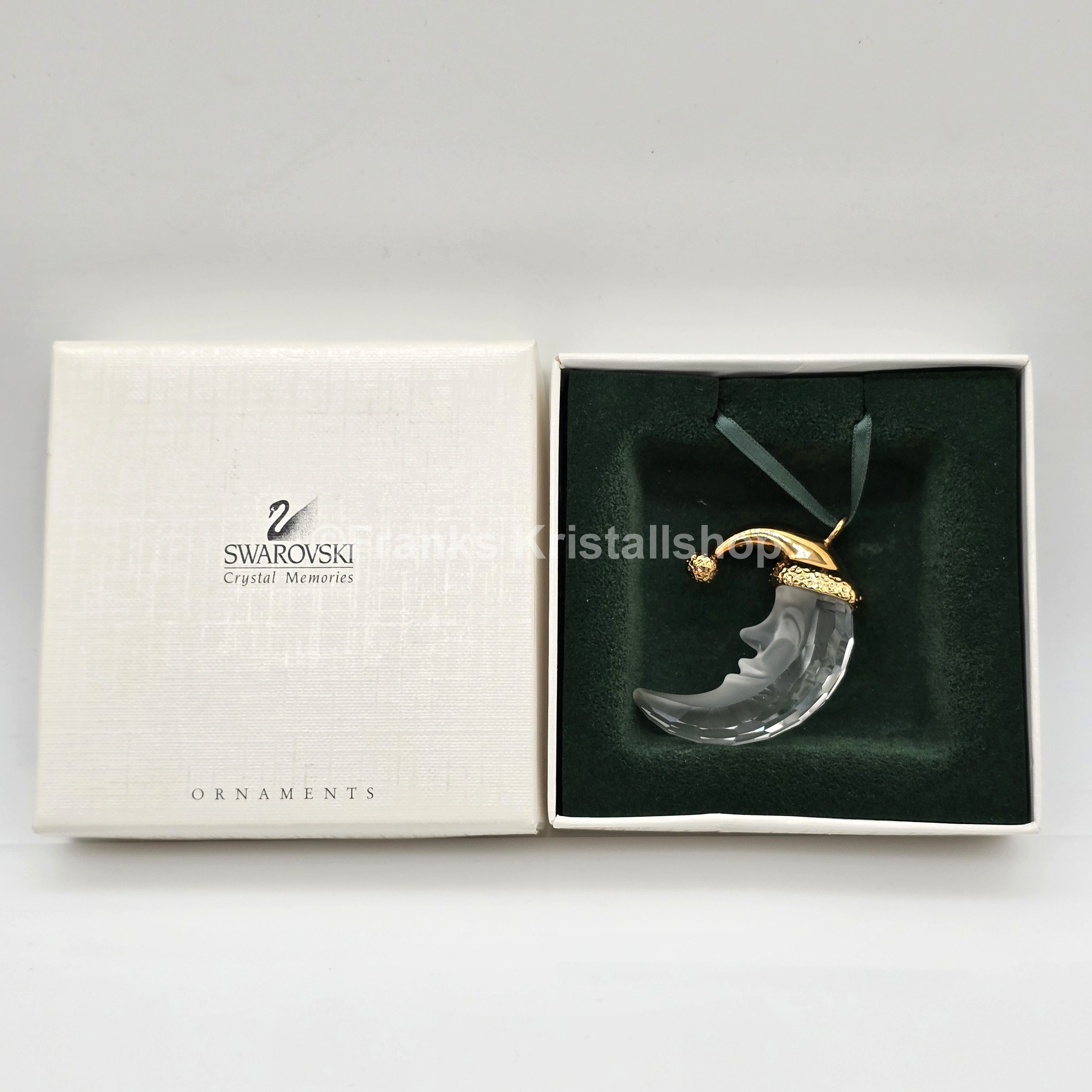 SWAROVSKI Christmas Memories Mond Ornament 203077 oU