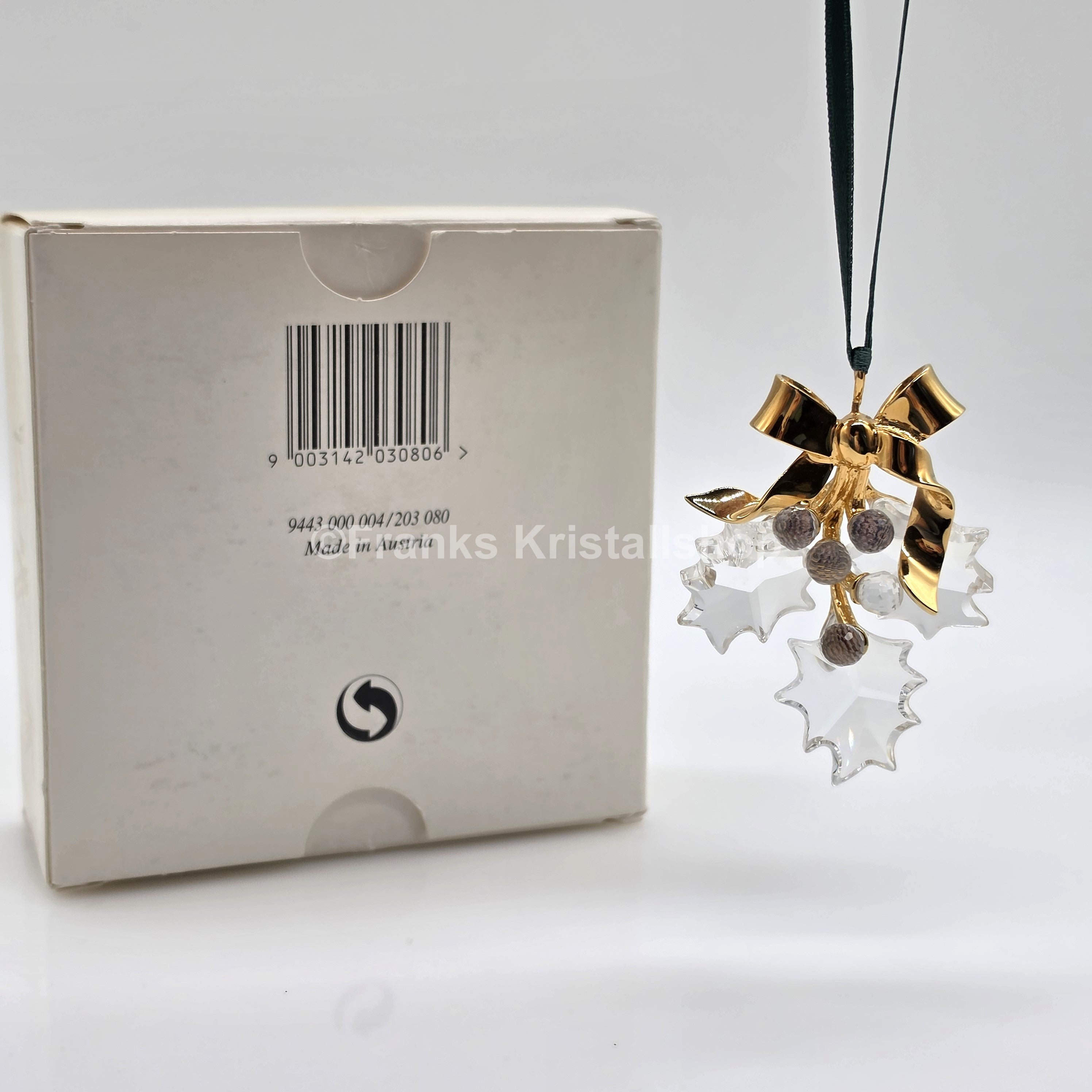 SWAROVSKI Christmas Memories Stechpalmenblätter 203080