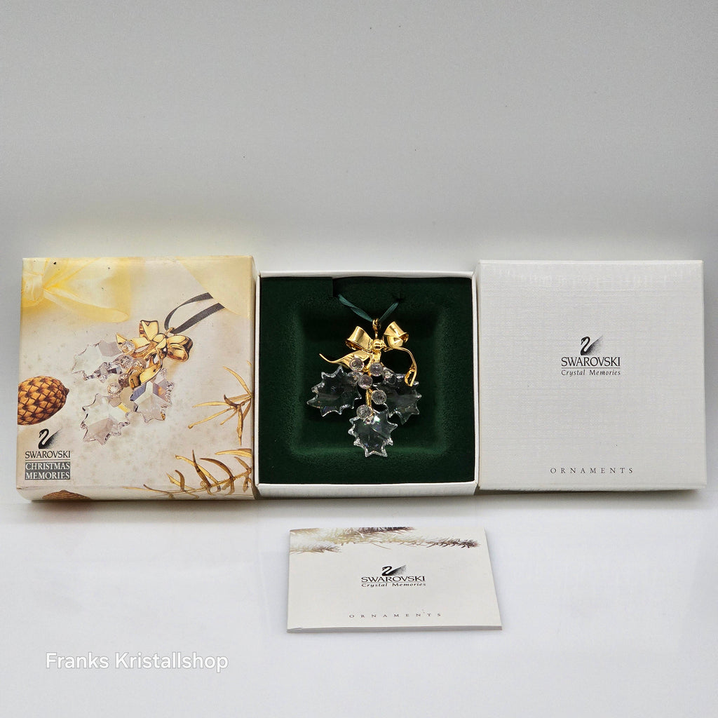 SWAROVSKI Christmas Memories Stechpalmenzweig Ornament 203080