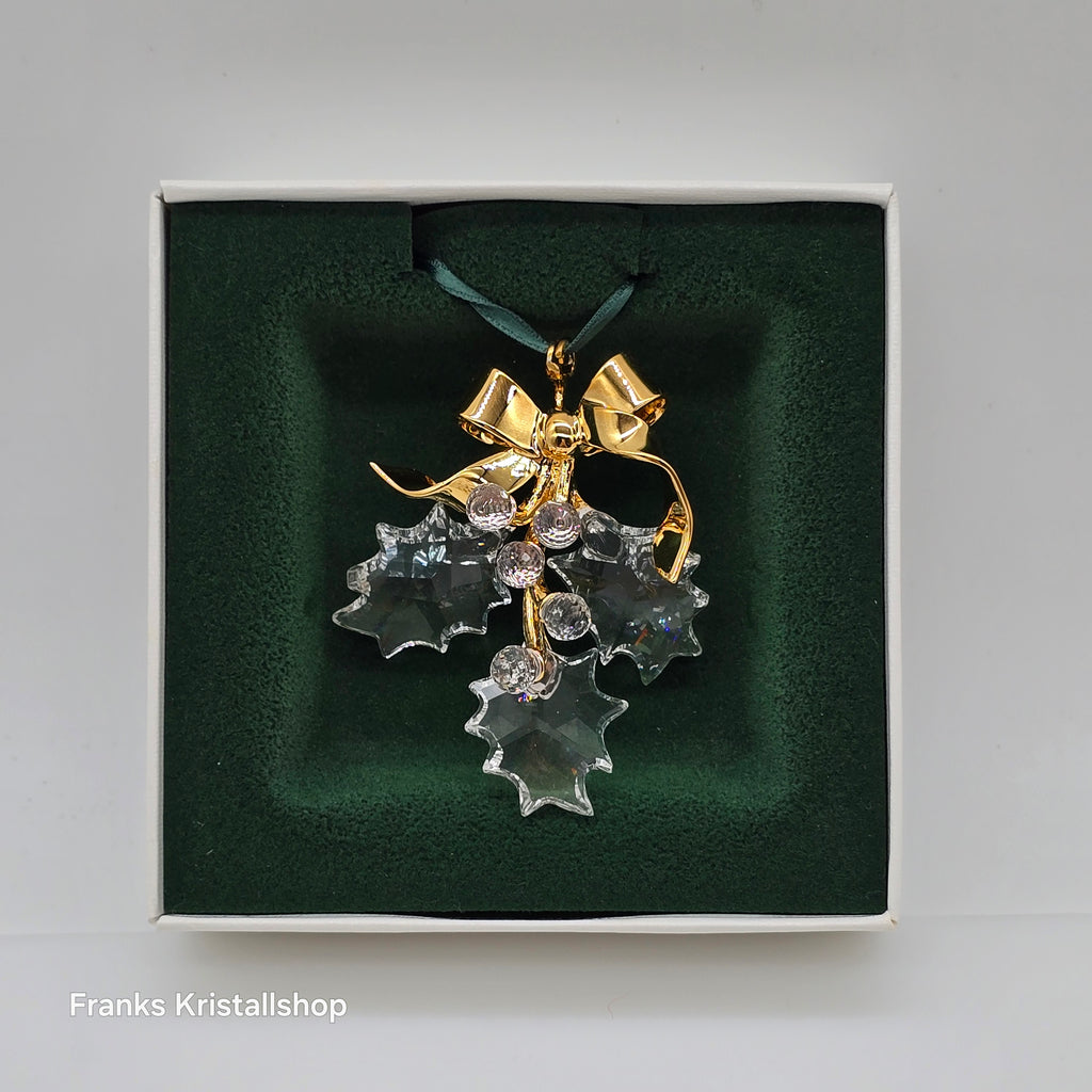 SWAROVSKI Christmas Memories Stechpalmenzweig Ornament 203080
