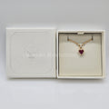 SWAROVSKI Stilla Herz Halskette Rot, Goldlegierungsschicht 5648750