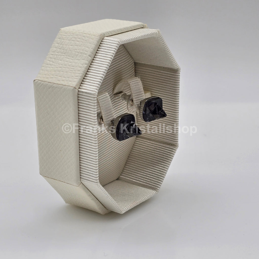SWAROVSKI Chroma Ohrstecker, Grau, Rhodiniert 5613723