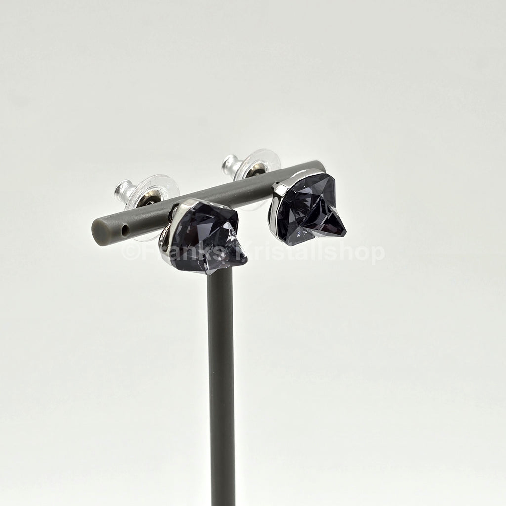 SWAROVSKI Chroma Ohrstecker, Grau, Rhodiniert 5613723