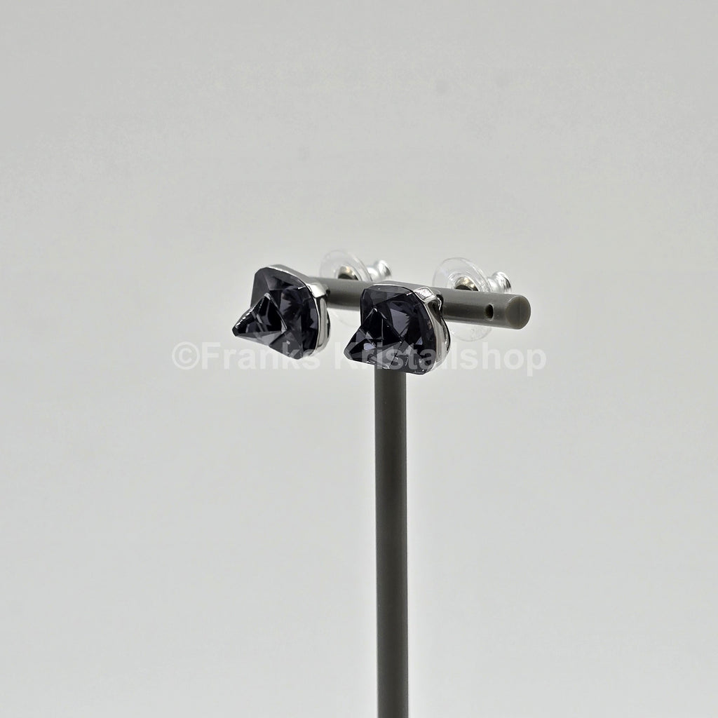 SWAROVSKI Chroma Ohrstecker, Grau, Rhodiniert 5613723
