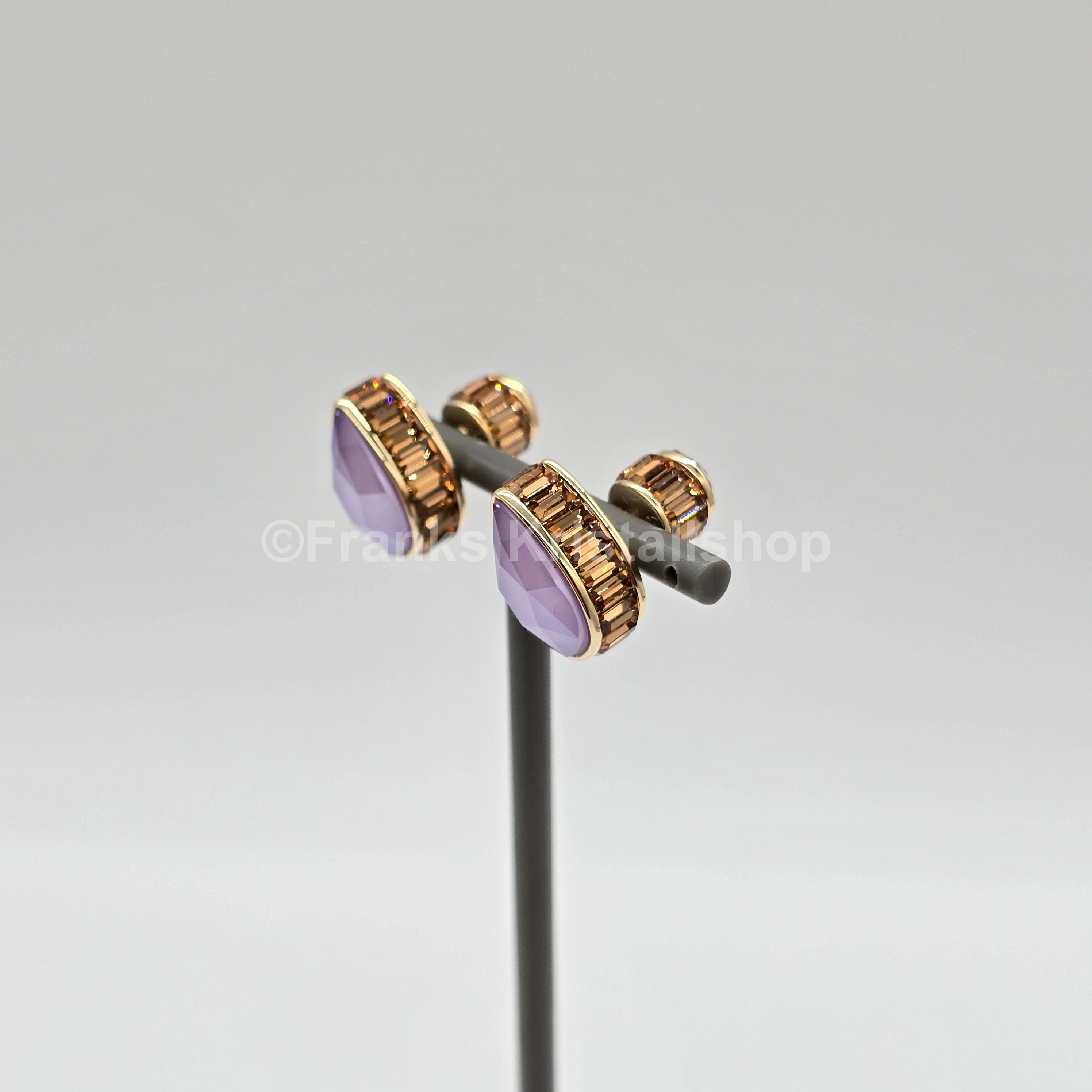 SWAROVSKI Chroma Ohrstecker, Mehrfarbig, Goldlegierungsschicht 5641405