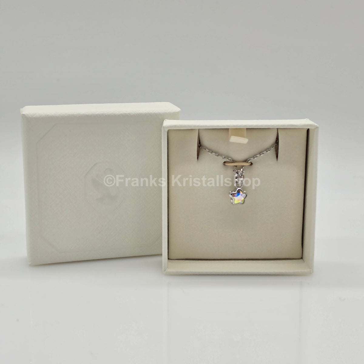 SWAROVSKI Chroma Stern Halskette Weiß, Rhodiniert 5759678