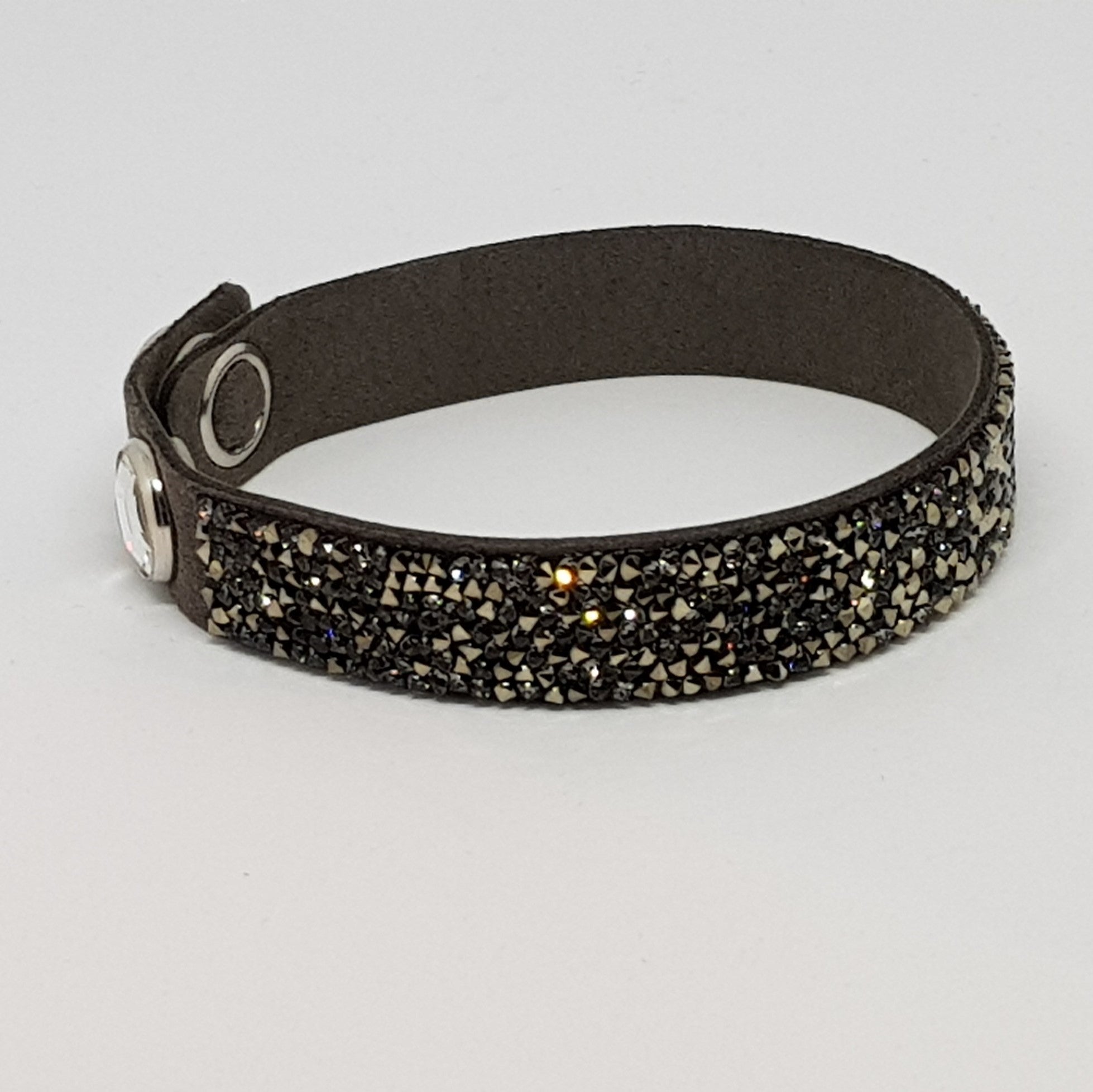 SWAROVSKI Crystal Rock Armband Taupe Grau