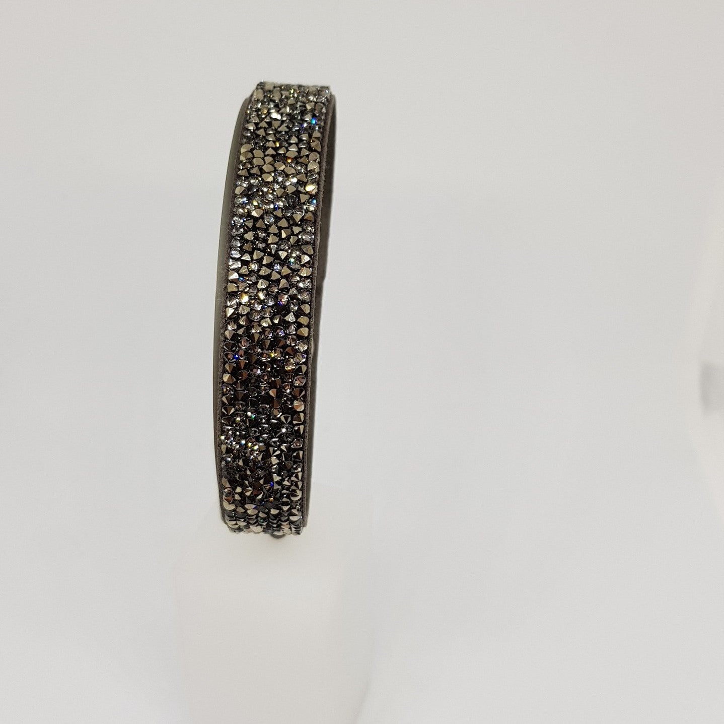SWAROVSKI Crystal Rock Armband Taupe Grau
