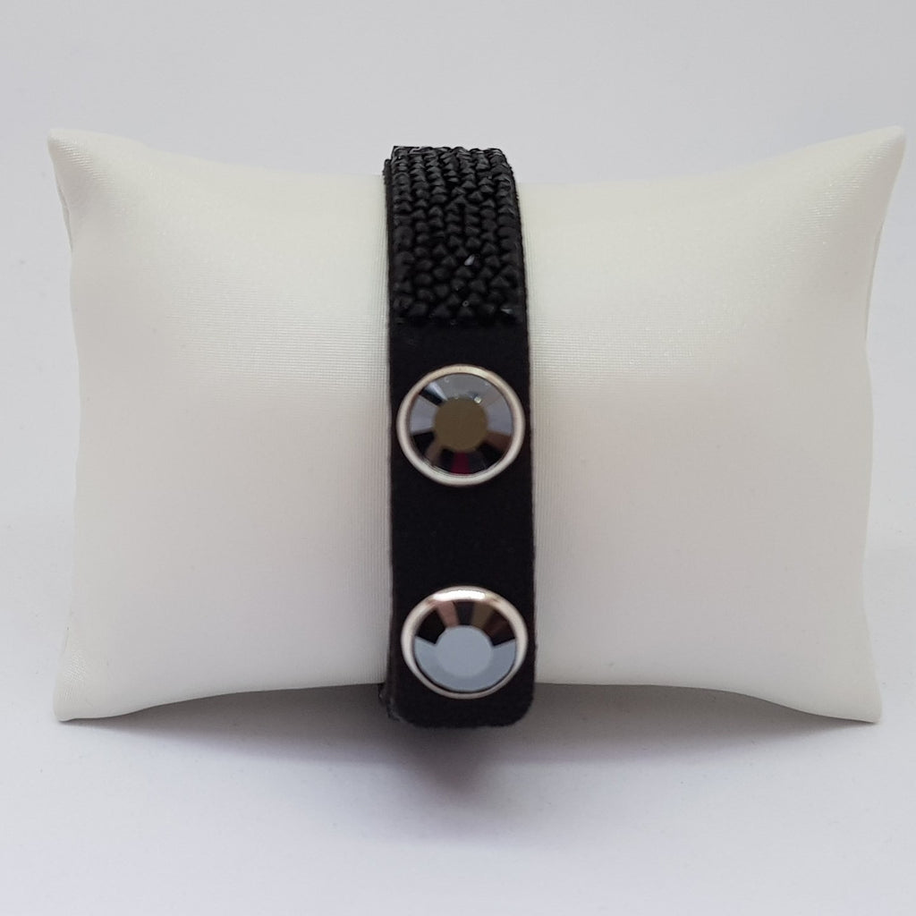 SWAROVSKI Crystal Rock Armband Schwarz