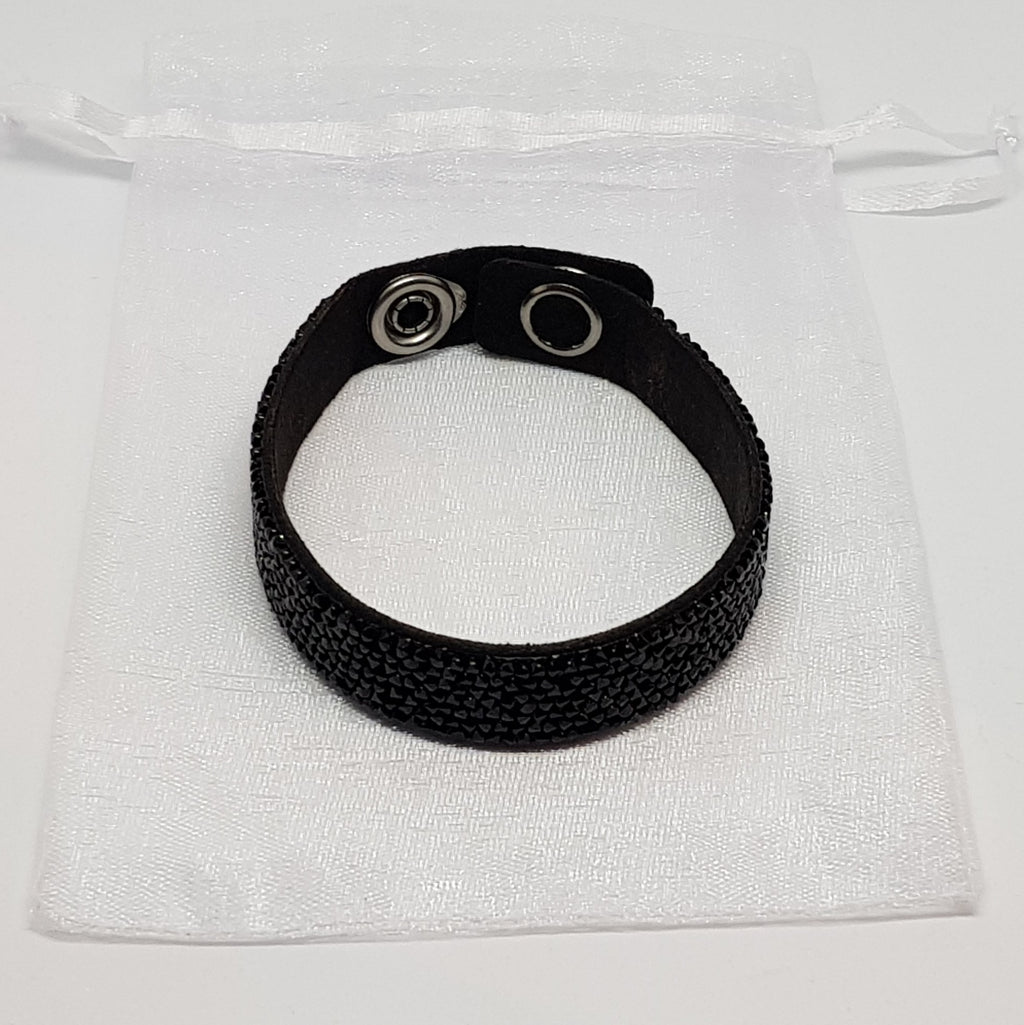 SWAROVSKI Crystal Rock Armband Schwarz