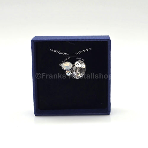 SWAROVSKI Crystal Tasso Halskette Rhodiniert 1181637