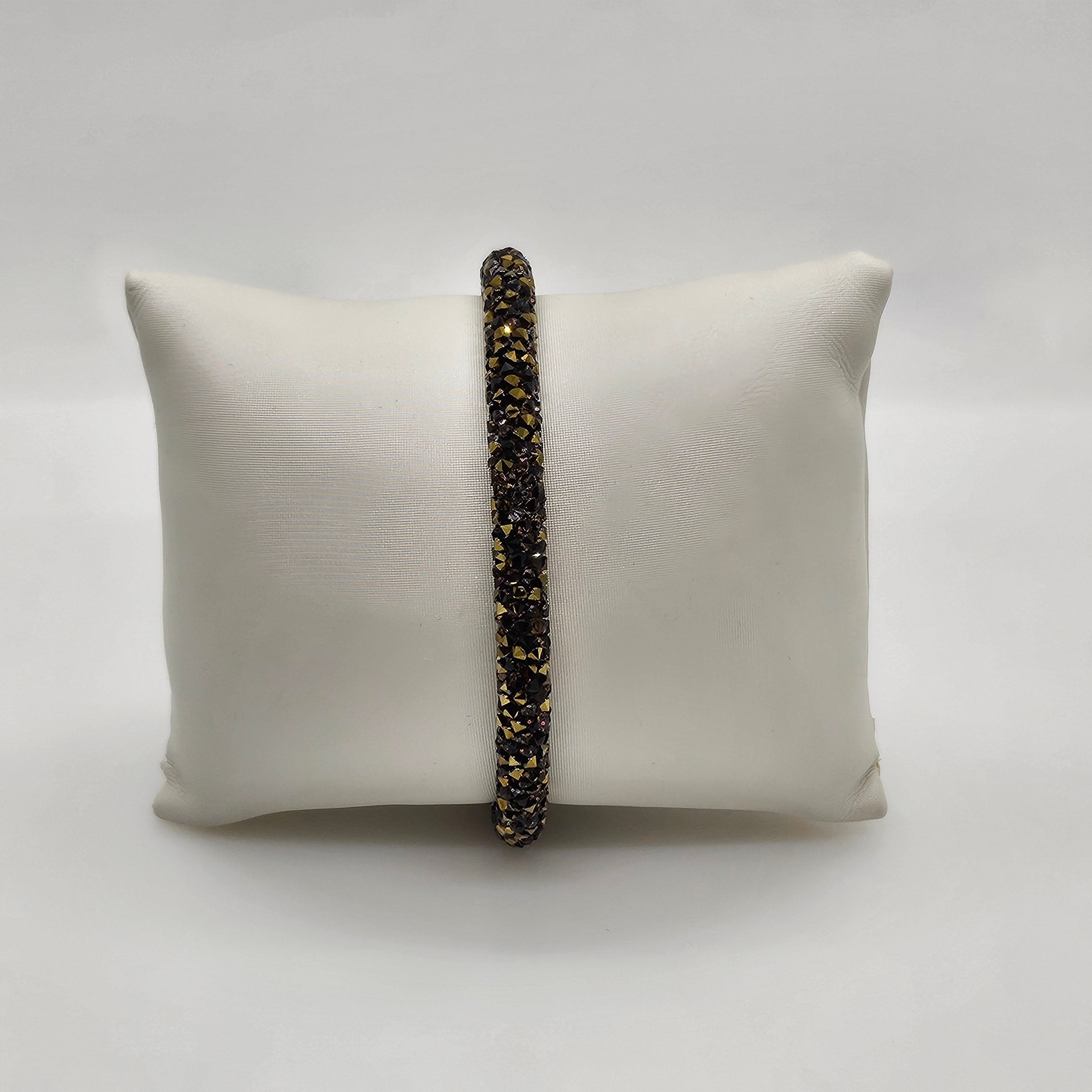 SWAROVSKI Crystaldust Armreif Größe S Dark Gold 5372883 oU
