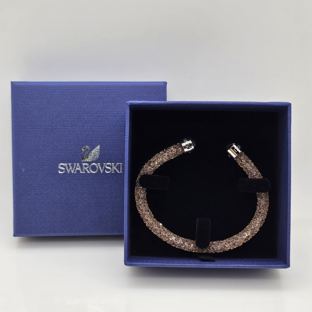 SWAROVSKI Crystaldust Armreif Größe M Pink 5273638 oU
