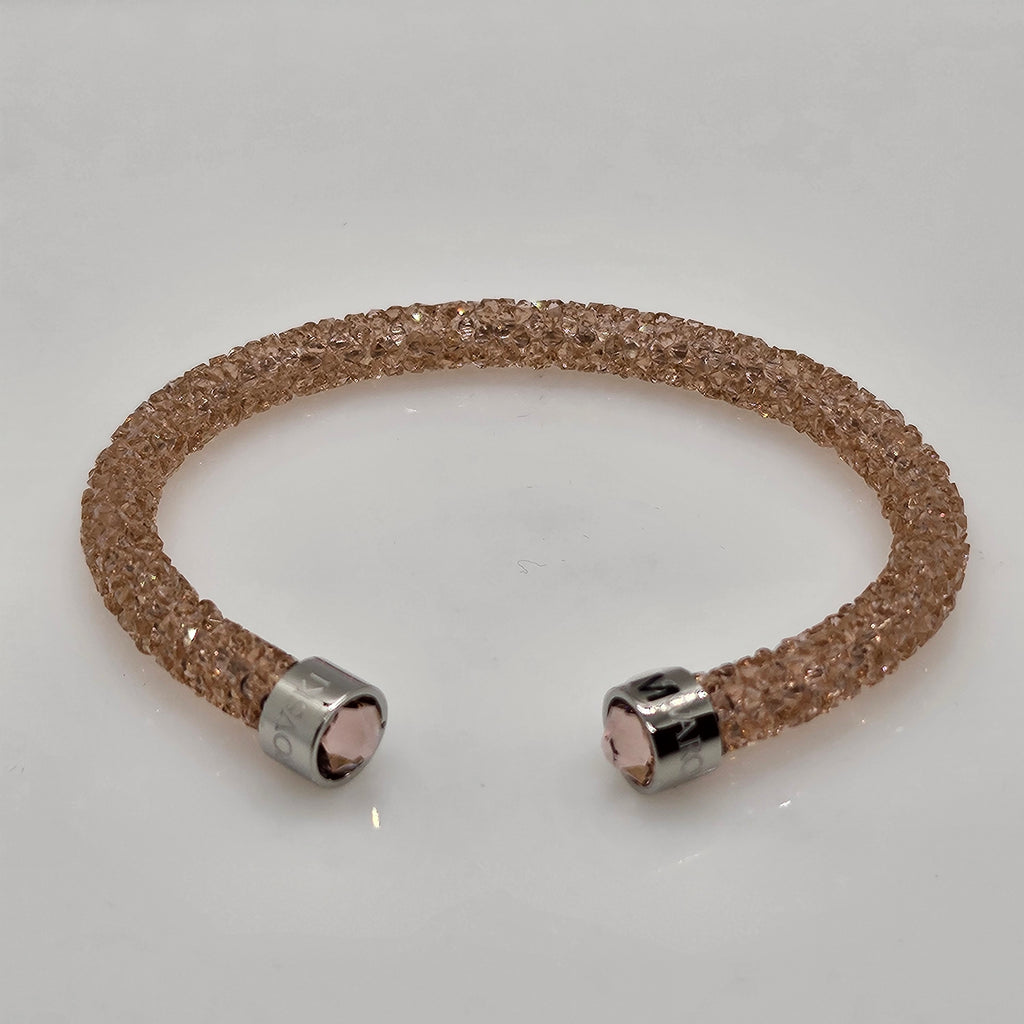 SWAROVSKI Crystaldust Armreif Größe M Rosa Pink 5273638