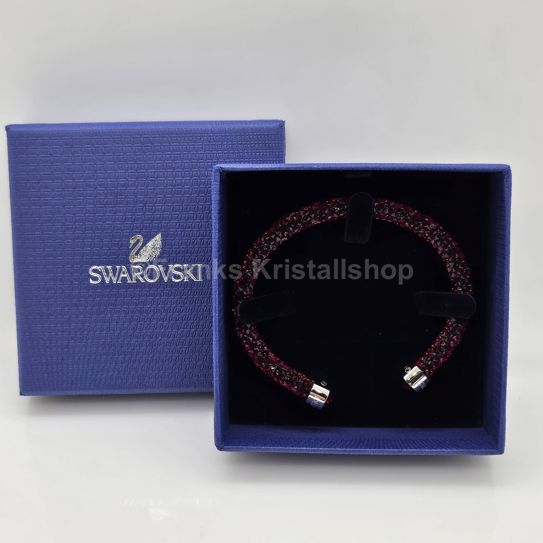SWAROVSKI Crystaldust Armreif Größe S Rot 5348103 oU