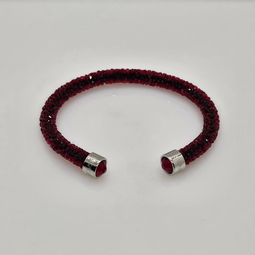 SWAROVSKI Crystaldust Armreif Größe M Rot 5250692 oU
