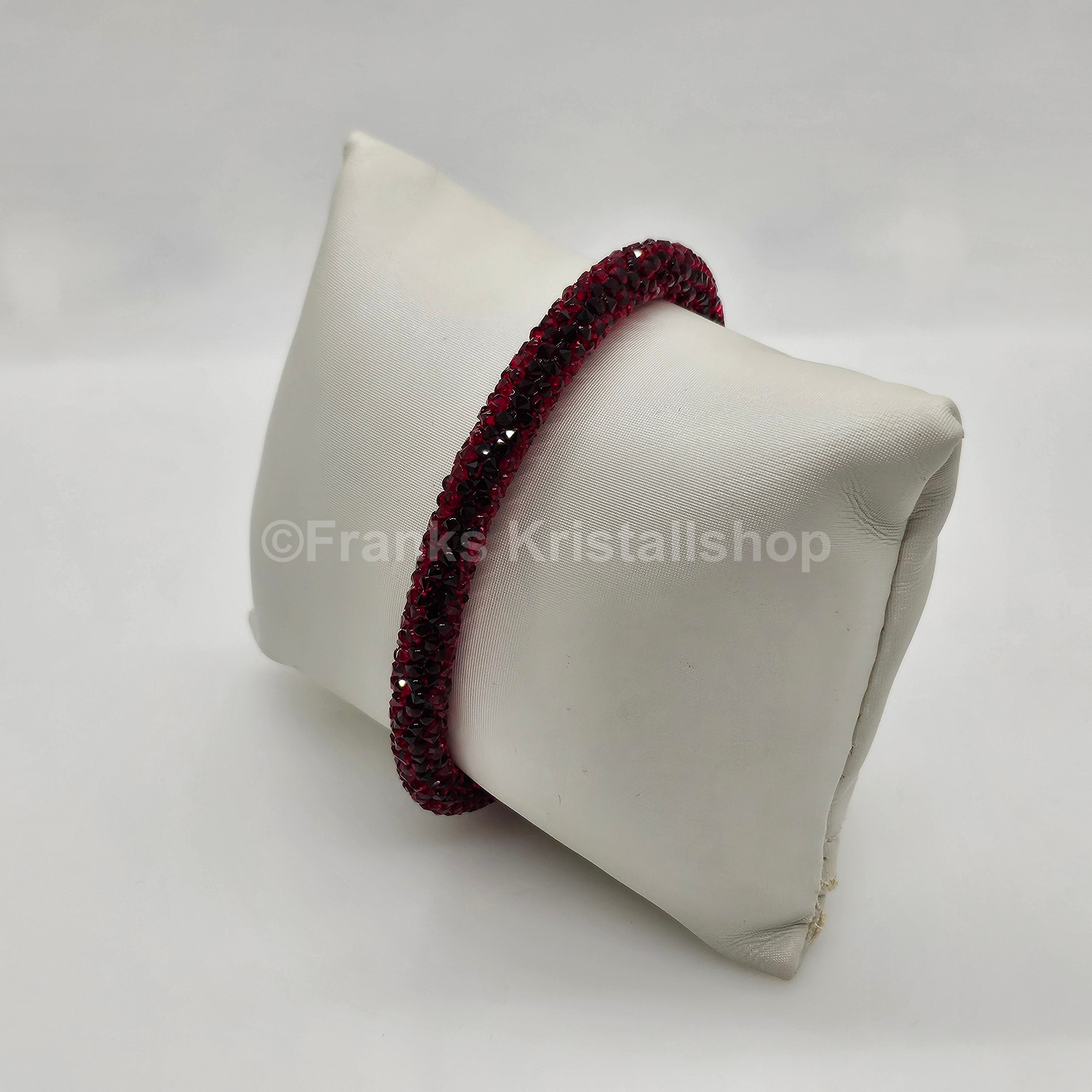 SWAROVSKI Crystaldust Armreif Größe S Rot 5348103 oU