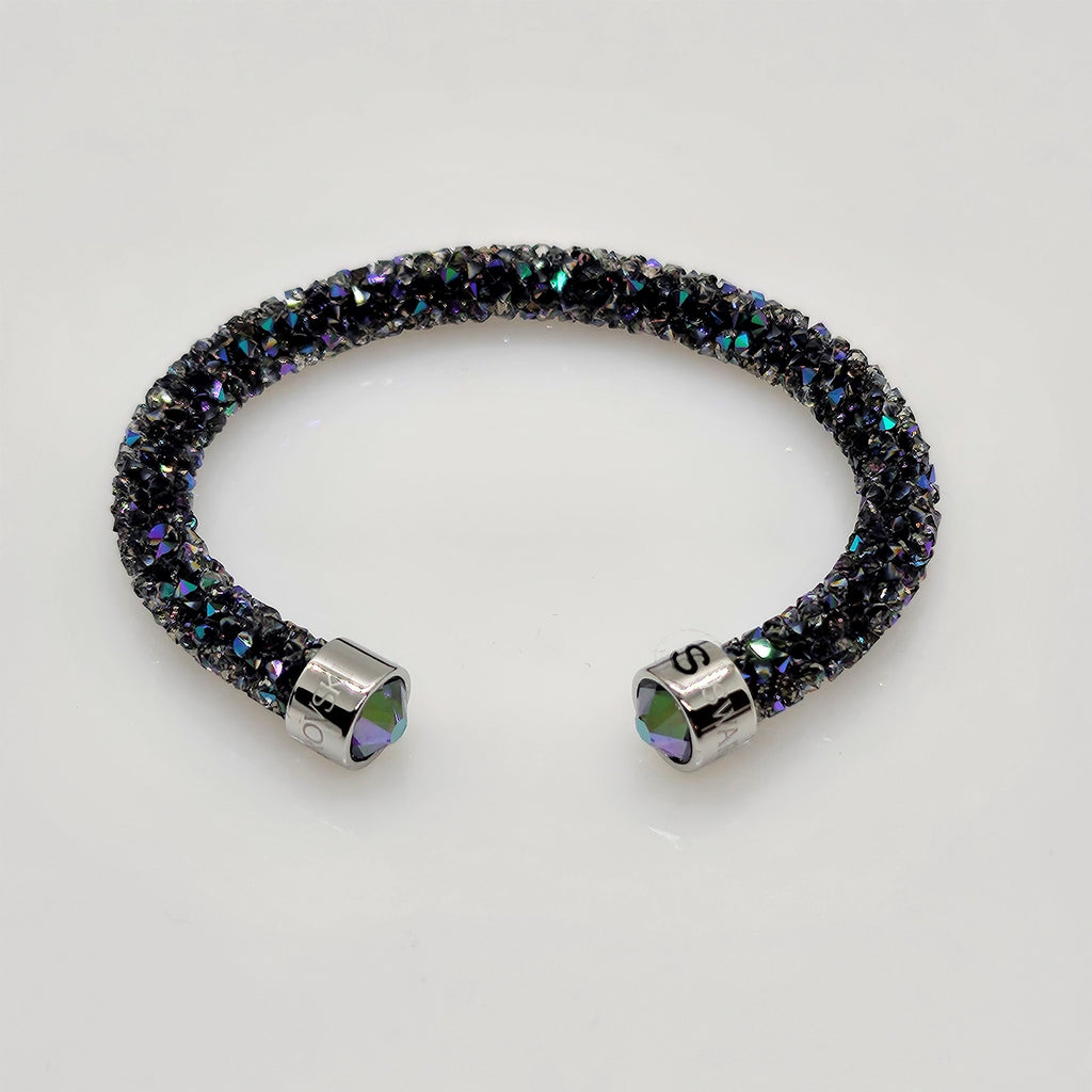 SWAROVSKI Crystaldust Armreif Größe S Violett Multi Colored 5292445 oU