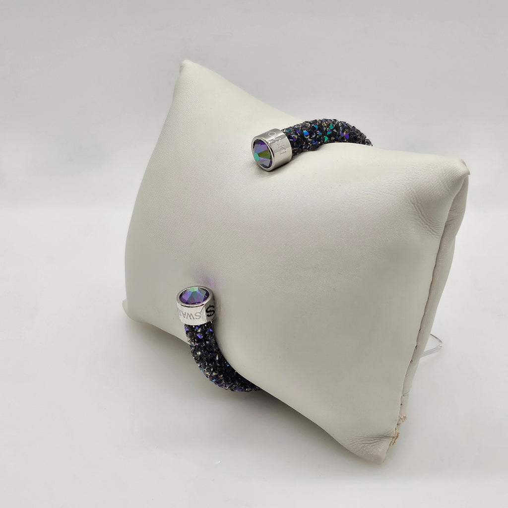 SWAROVSKI Crystaldust Armreif Größe S Violett Multi Colored 5292445 oU