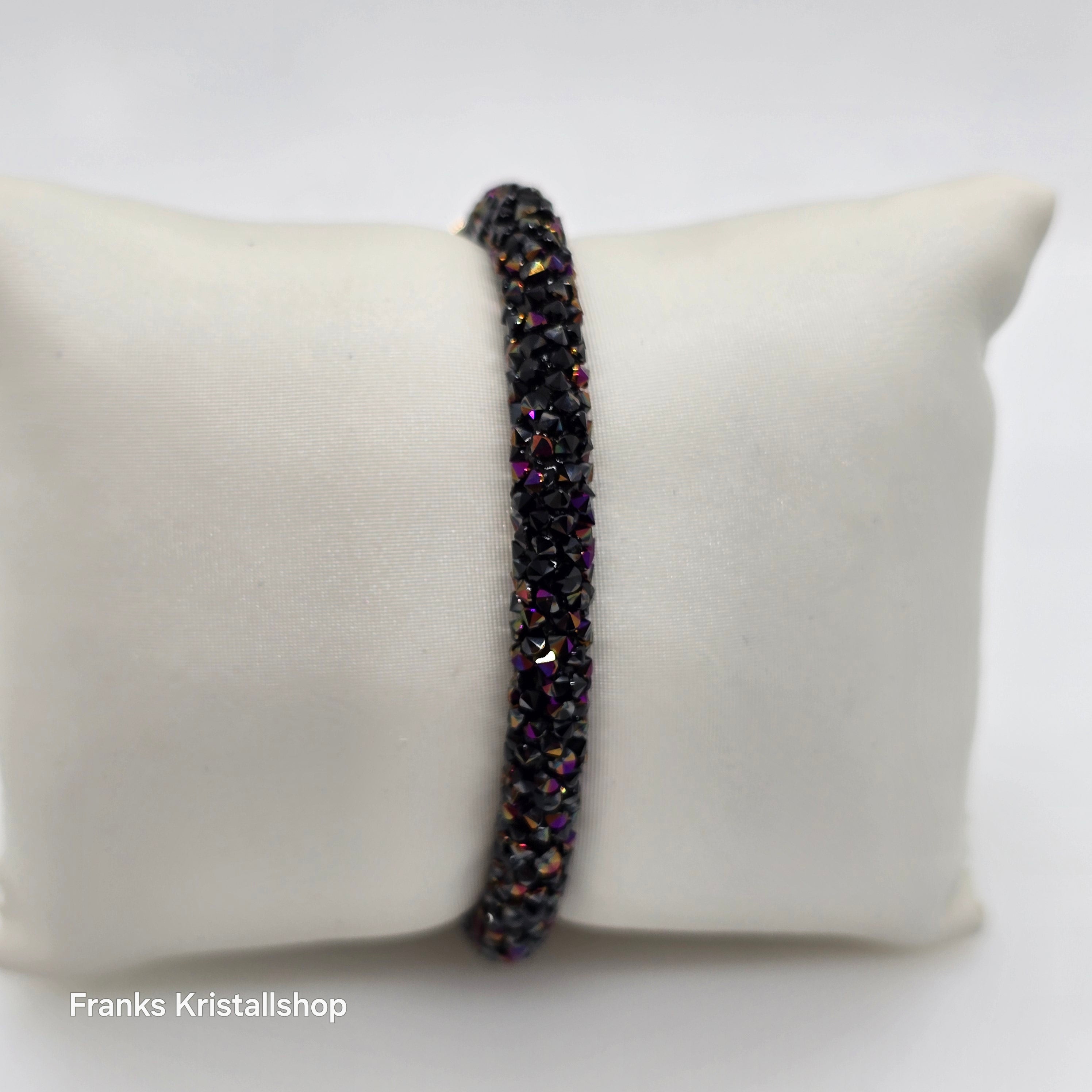 SWAROVSKI Crystaldust Armreif Größe S Gold Bunt 5380087 oU