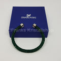 SWAROVSKI Crystaldust Armreif Größe S Grün 5273637 oU