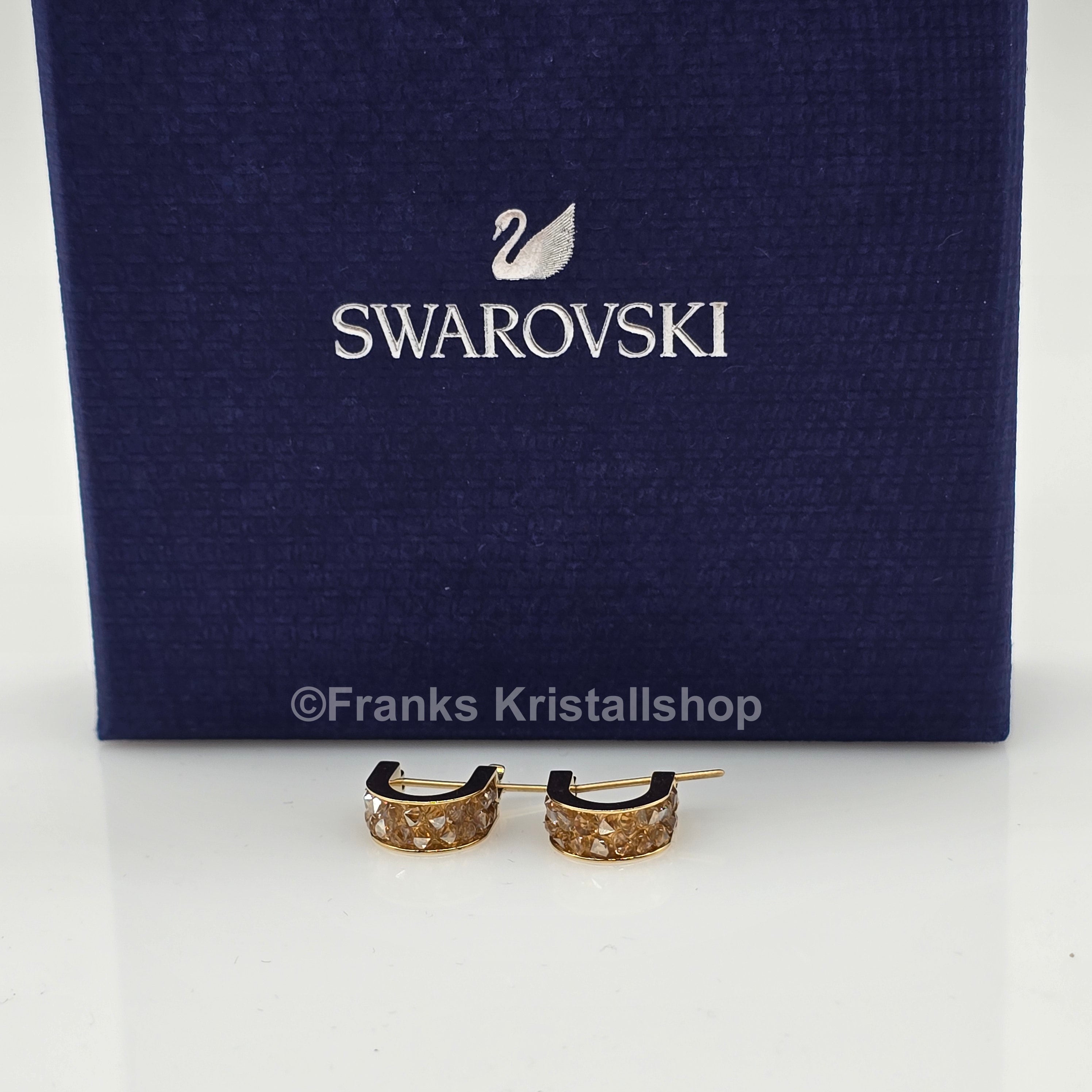 SWAROVSKI Crystaldust Ohrstecker, Weiß, Goldlegierungsschicht 5273880 oU