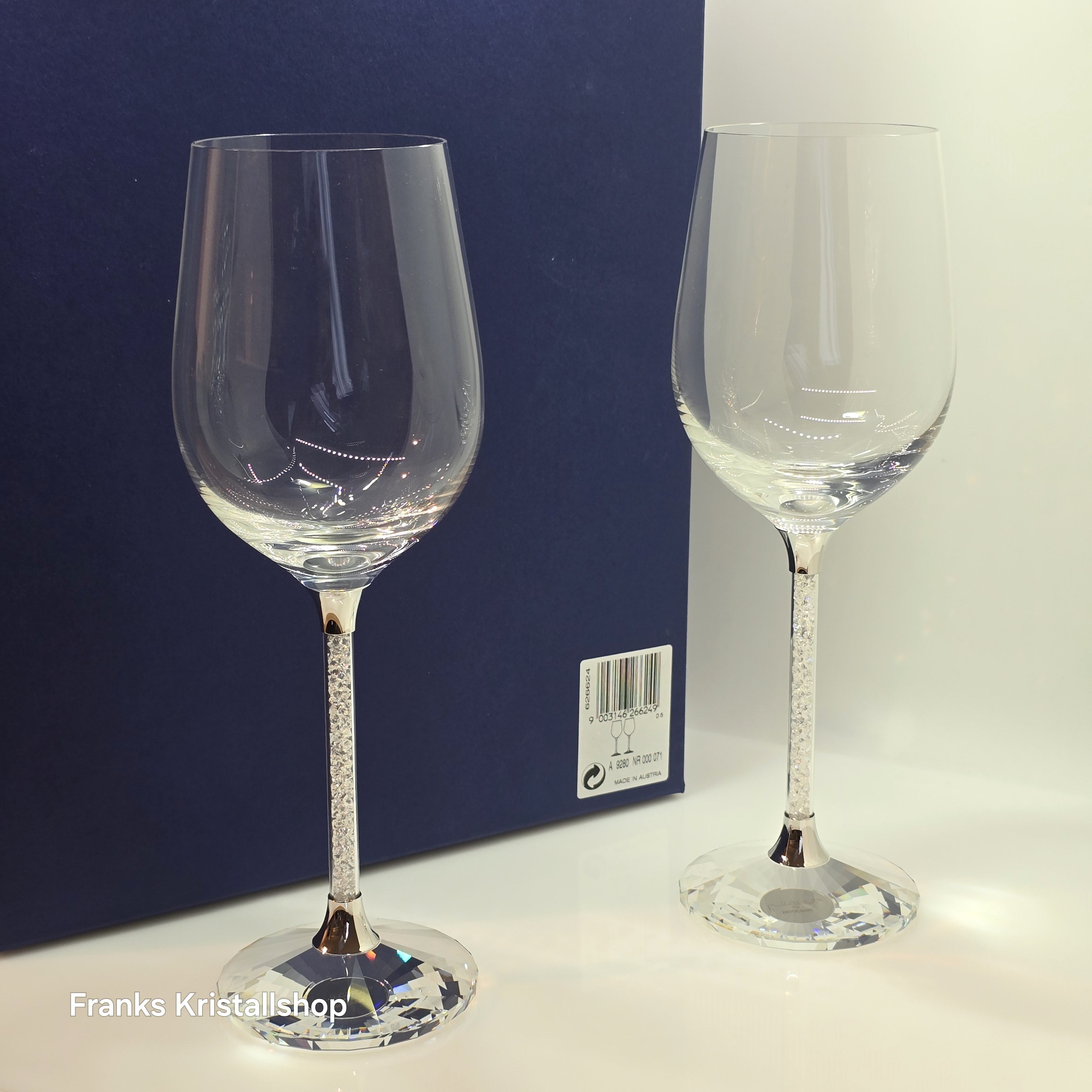 SWAROVSKI Crystalline Weingläser Rotwein Gläser 2er Set 626624