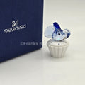 SWAROVSKI Memories Cupcake Dose Zahndose Mit Elefant Blau 1194041 oU