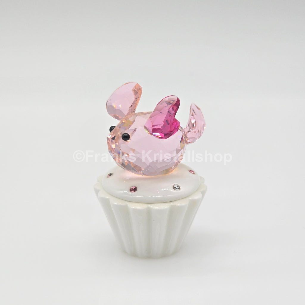 SWAROVSKI Memories Cupcake Dose Zahndose Mit Maus Rosa 1194042