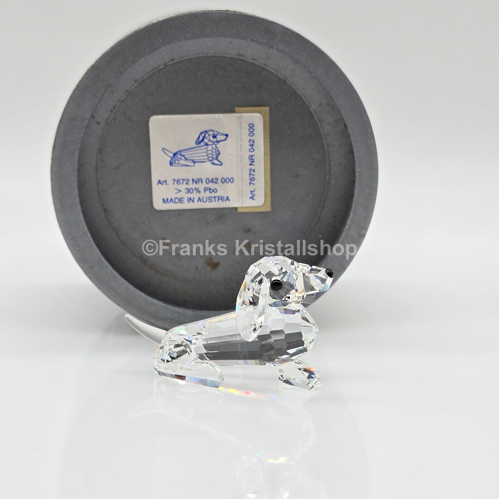SWAROVSKI Dackel Mini 014388 Var. 2 (gefrosteter Schwanz)