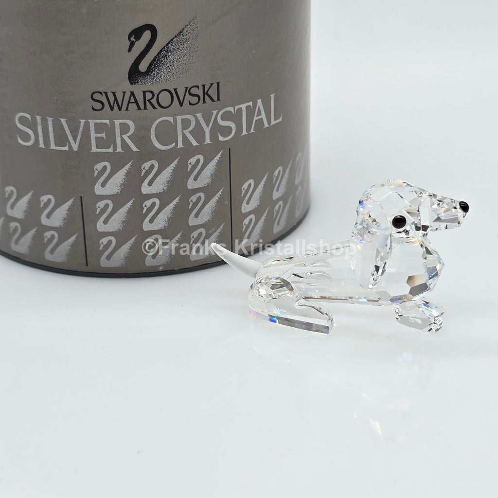 SWAROVSKI Dachshund Mini 014388 Var. 2 (frosted tail)