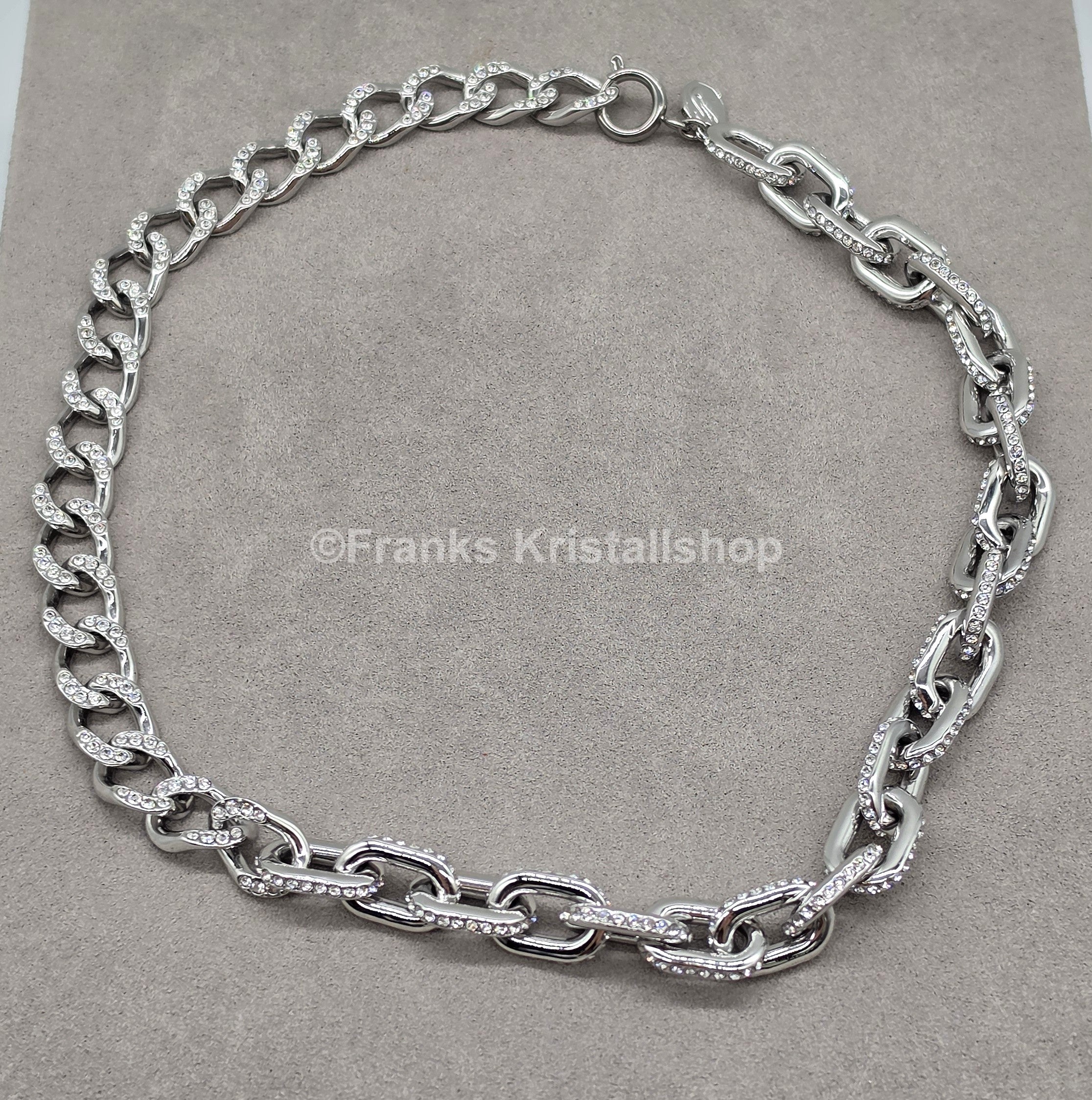 SWAROVSKI Dextera Halskette Gliederkette, Rhodiniert 5613391