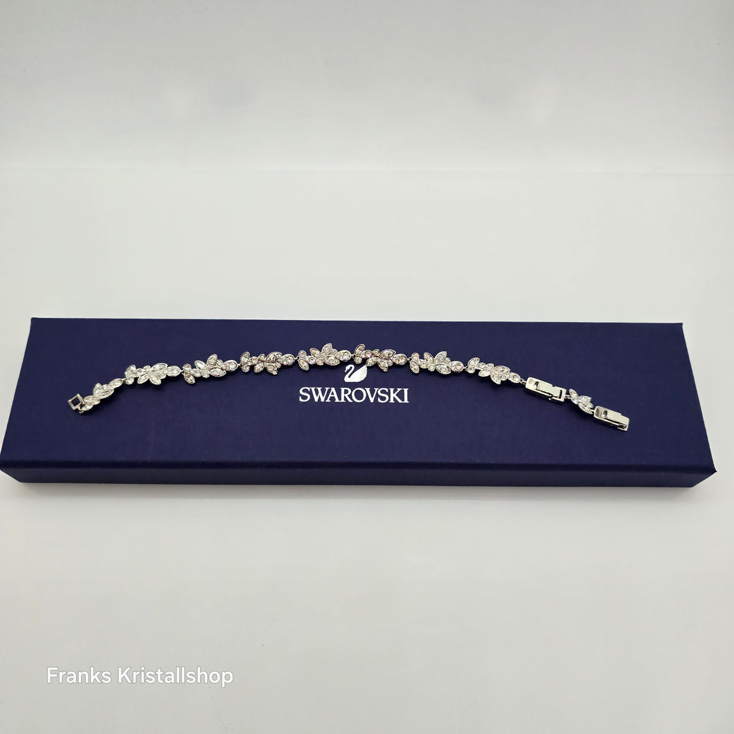 SWAROVSKI Diapason Armband, Weiß, Rhodiniert 5528190