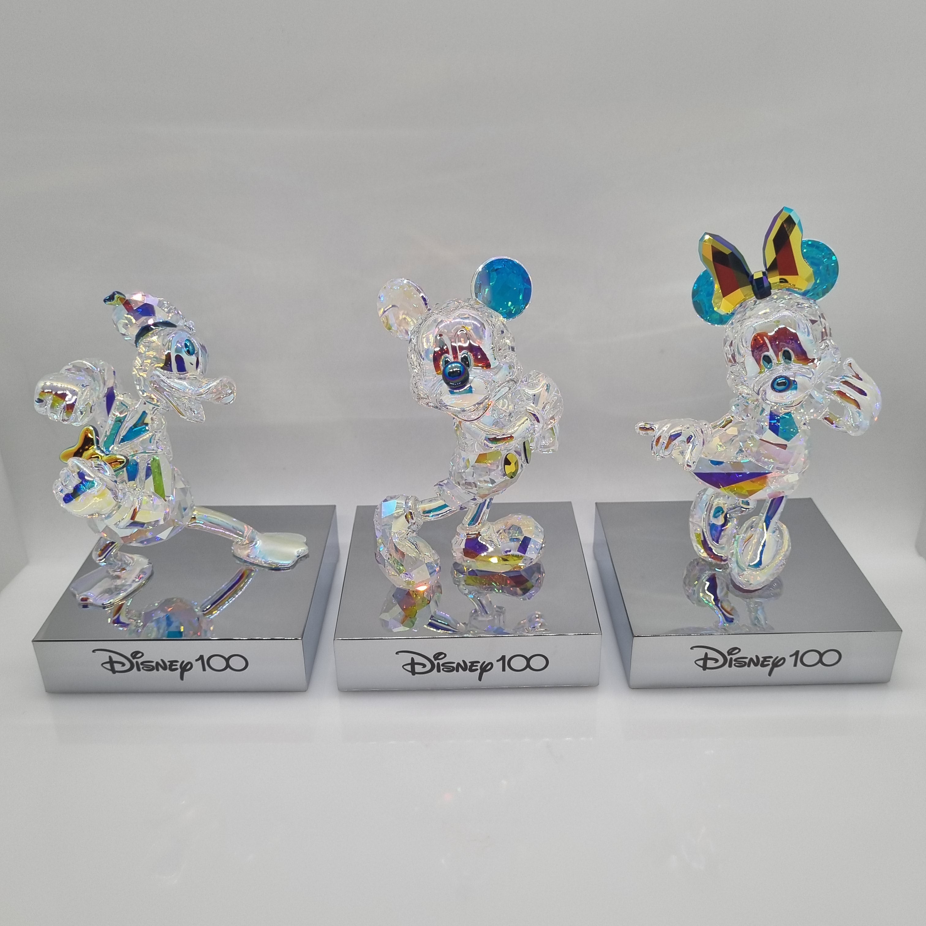 SWAROVSKI Disney100 Set Mickey Minnie Donald 100 Jahre Disney 5658477