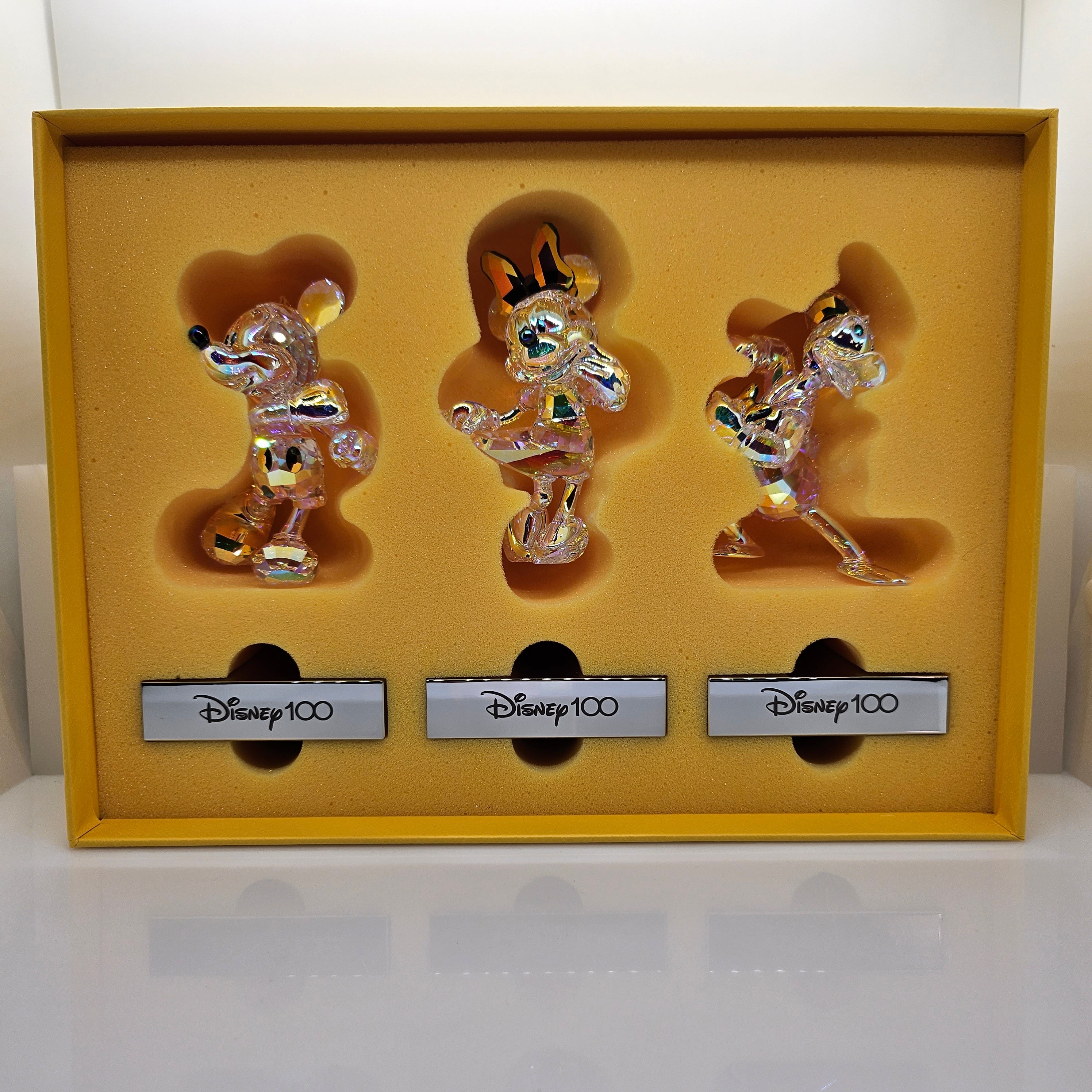 SWAROVSKI Disney100 Set Mickey Minnie Donald 100 Jahre Disney 5658477