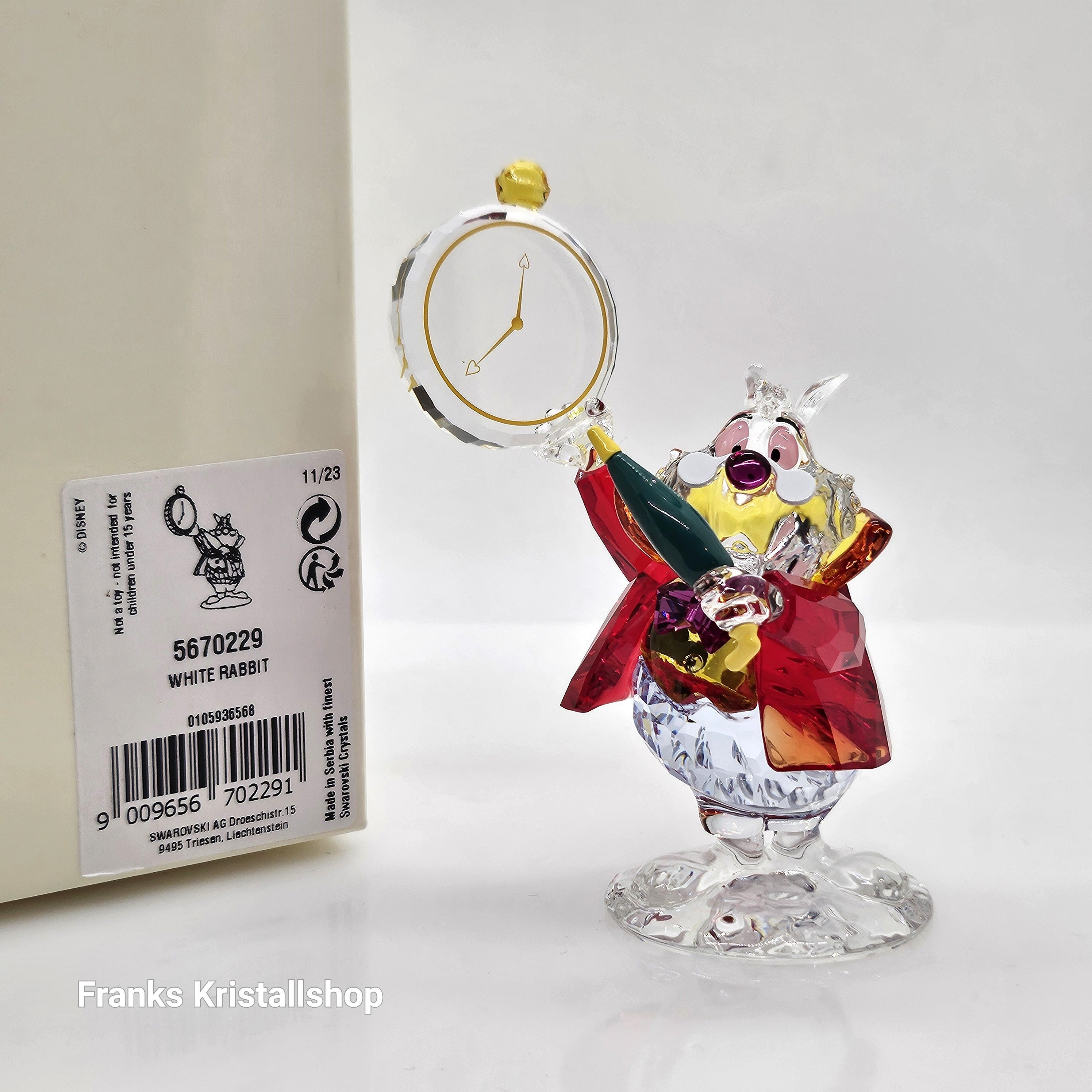 SWAROVSKI Disney Alice im Wunderland Weißes Kaninchen 5670229