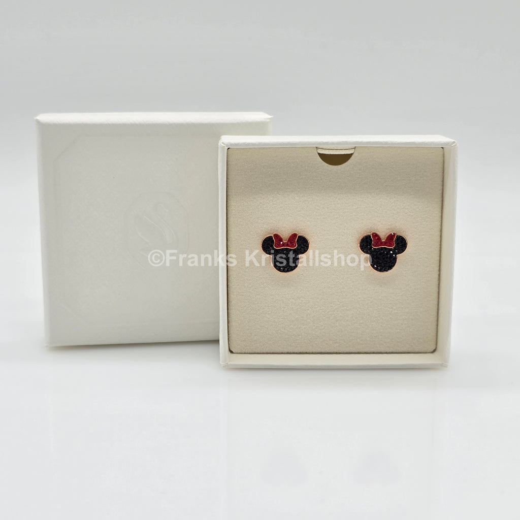 SWAROVSKI Disney Minnie Mouse Ohrstecker Mehrfarbig Roségold 5737561