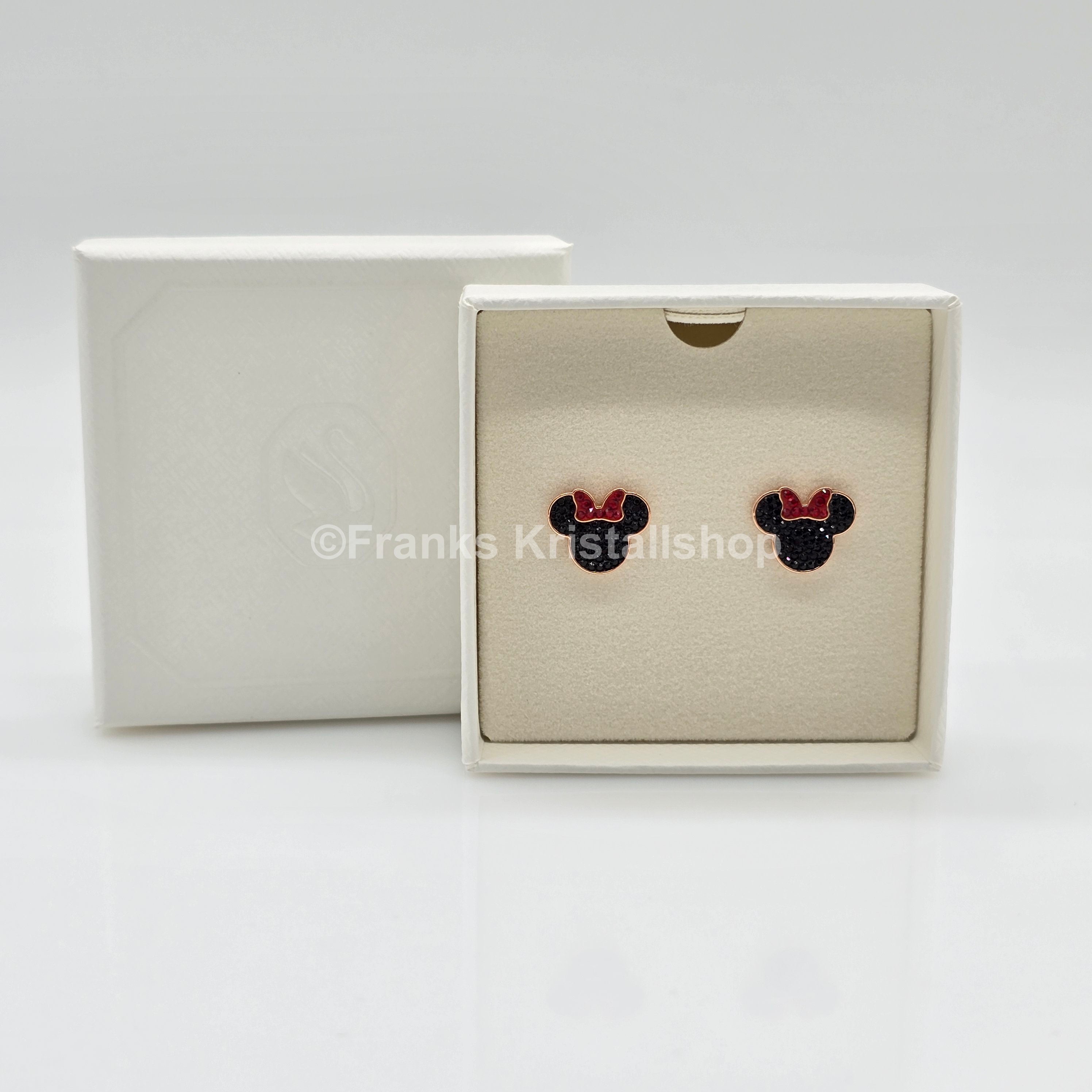 SWAROVSKI Disney Minnie Mouse Ohrstecker Mehrfarbig Roségold 5737561