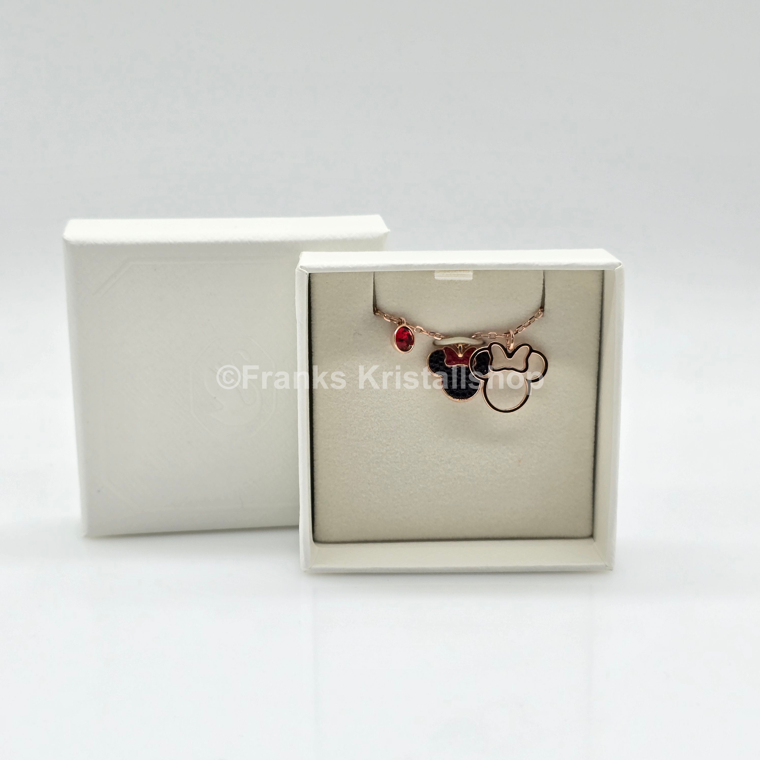 SWAROVSKI Disney Minnie Mouse Halskette Mehrfarbig Roségold 5737558