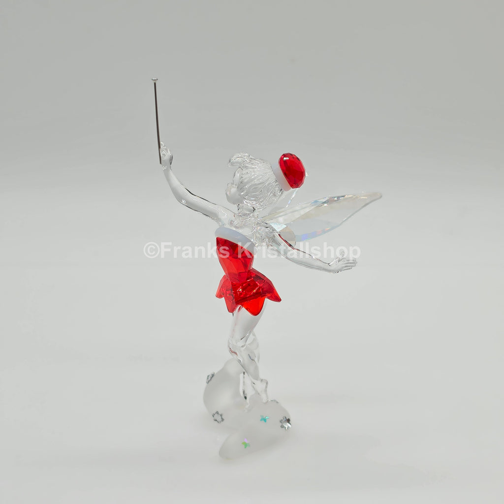 SWAROVSKI Disney Weihnachts Tinkerbell Rot 2012 Limitiert 1143621