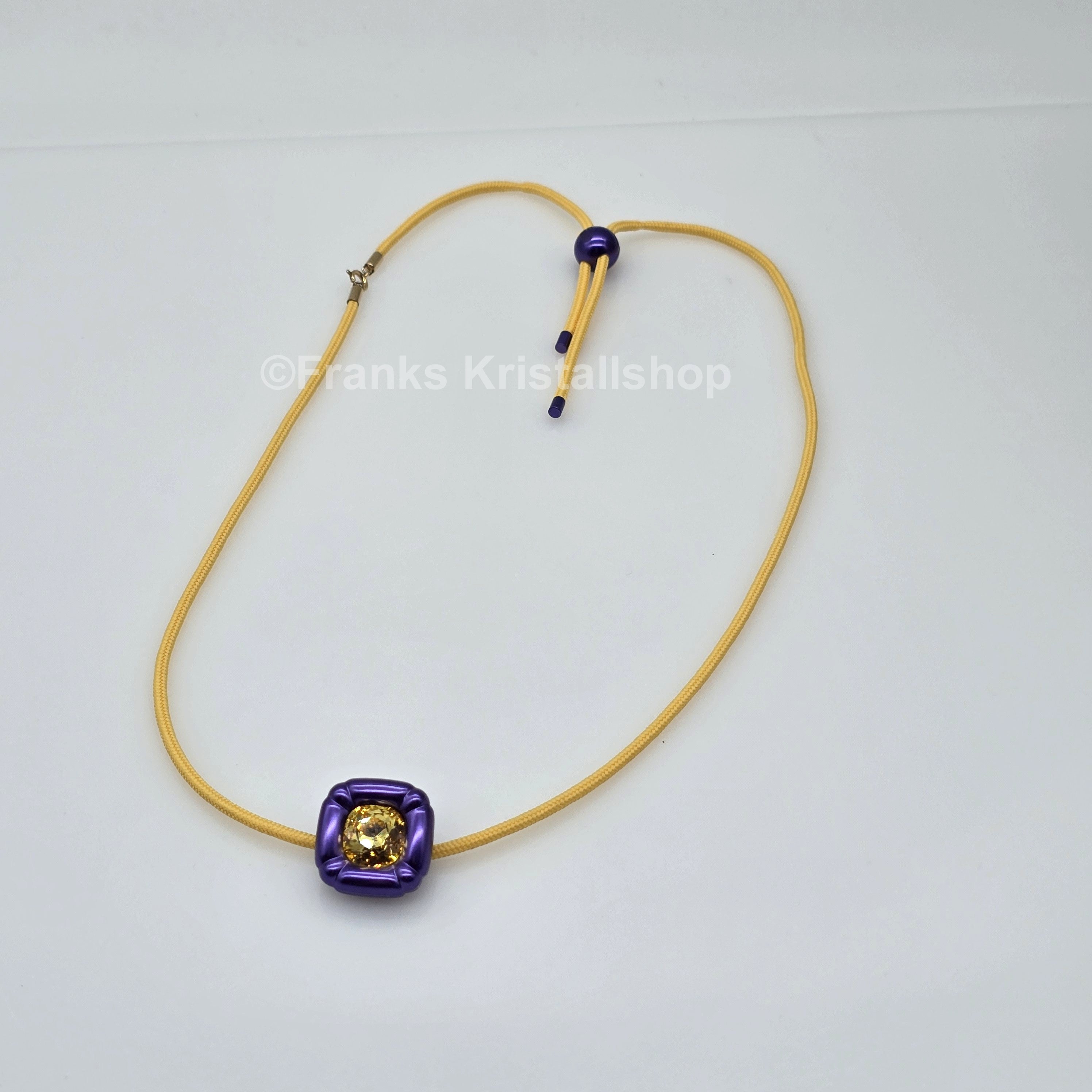 SWAROVSKI Dulcis Halskette Gelb 5613645