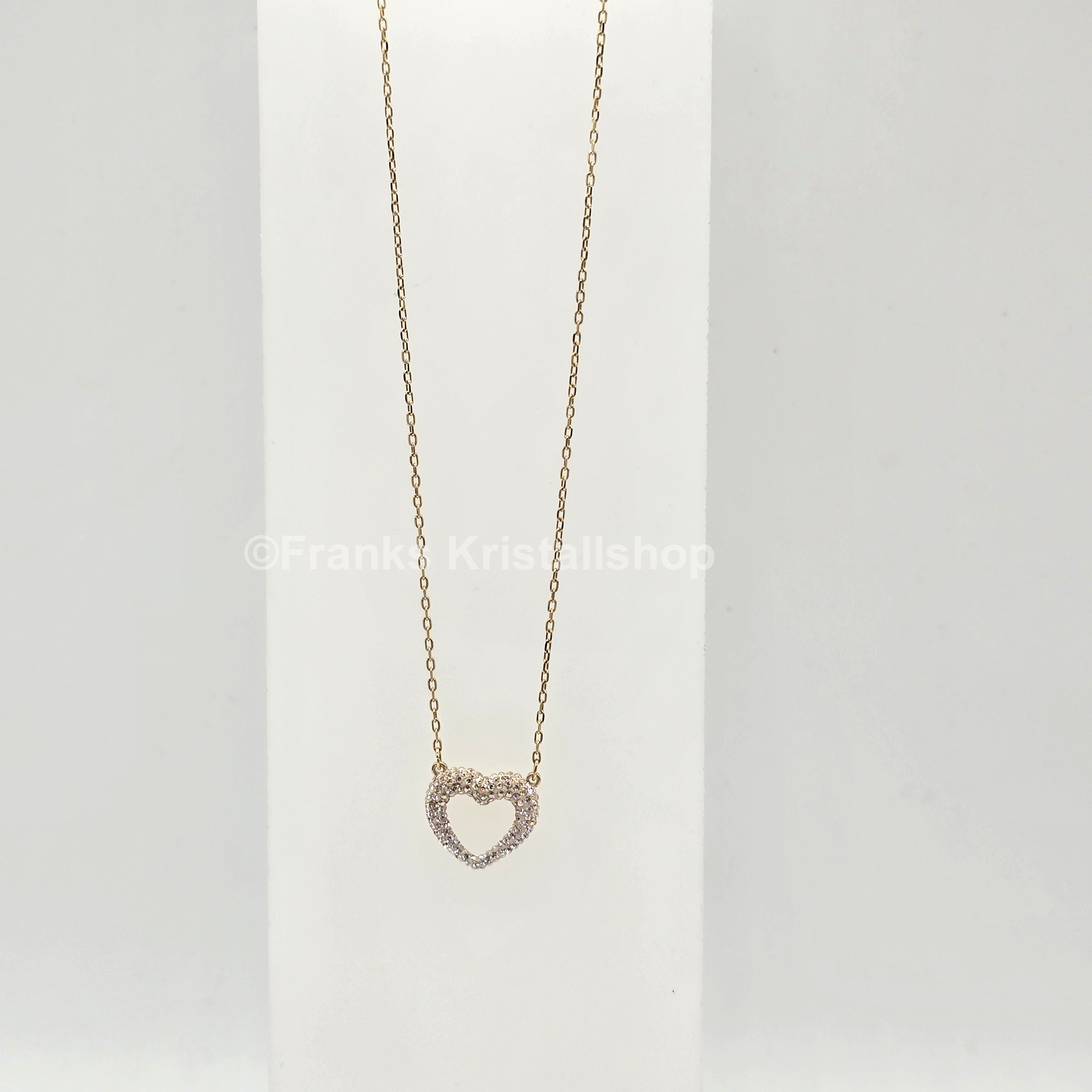 SWAROVSKI Enjoy Schmuckset Herz Kette + Herz Ohrstecker 5273147 oU