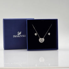 Lade das Bild in den Galerie-Viewer, SWAROVSKI Enjoy Schmuckset Kette und Ohrringe, Rhodiniert 5188277
