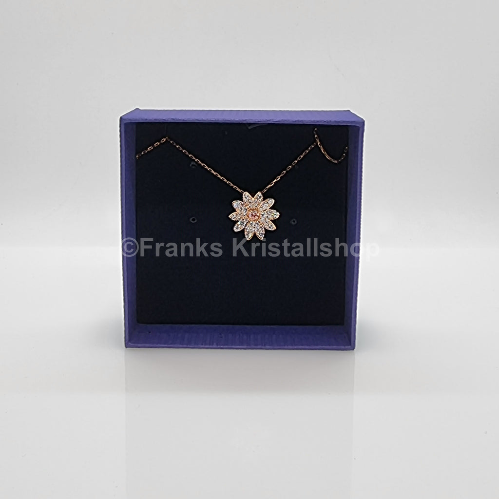 SWAROVSKI Eternal Flower Halskette Rosa Blüte Kette, Roségoldlegierung 5540973